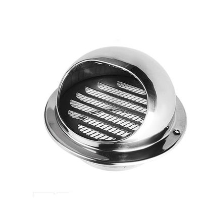 125MM πλαστικό ημι-κατακάμπτο ευέλικτο αγωγό για ανοξείδωτο χάλυβα στρογγυλό καπάκι εξαερισμού
