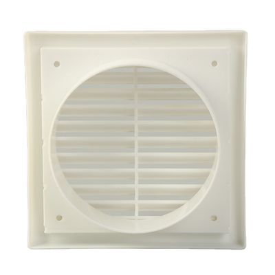 Στρογγυλό πλέγμα αέρα για σύστημα HVAC Λευκός διαχέτης οροφής από αλουμίνιο για κλιματισμό
