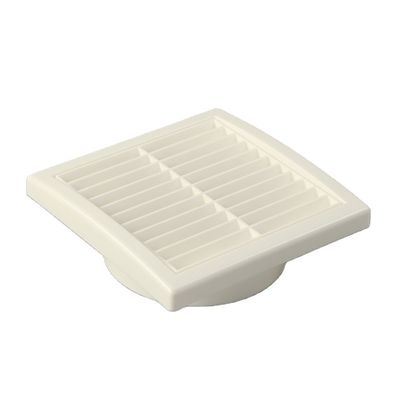 100mm ABS Louvred Wall Vent Grille με κάλυψη φλας βελτιώνει την εξαερισμό στα ξενοδοχεία