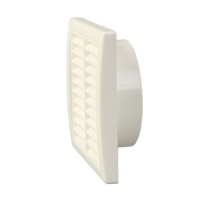 100mm ABS Louvred Wall Vent Grille με κάλυψη φλας βελτιώνει την εξαερισμό στα ξενοδοχεία