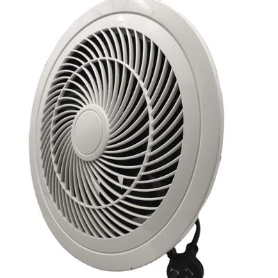 Προσαρμοσμένη μάζα 200 mm 250 mm Φαντάστης εξάτμισης οροφής τοίχου με φως LED OEM / ODM Made