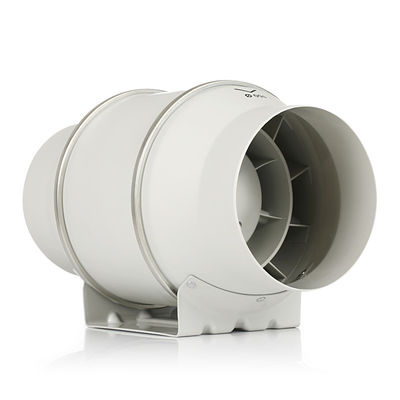 125 mm χαμηλού θορύβου μικτή ροή αέρα κεντρίφουχος ανεμιστήρας εξαερισμού με σιωπηλό πλαστικό σχεδιασμό