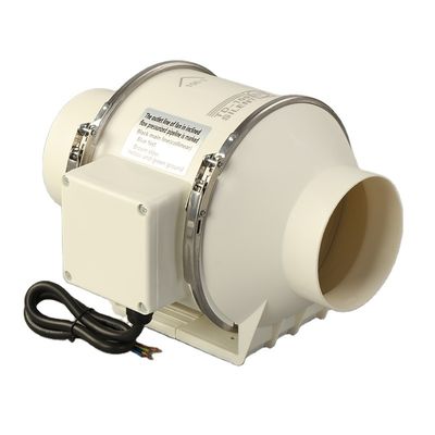 OEM Υποστηρίζεται 110V/220V EC Motor Silent 4 &quot;Inch Inline Duct Fan με ρυθμιστή ταχύτητας
