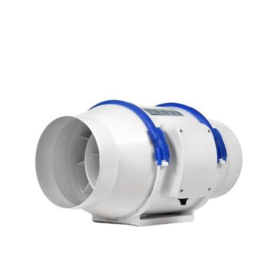 125mm Φανατικός αγωγός για HVAC Προσαρμοσμένη OEM Υποστήριξη Σιωπή Εσωτερική πλαστική μικτή ροή