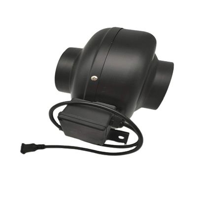 100mm έως 315mm πλαστικό φυγοκεντρικό εξαγωγέα Inline ανεμιστήρα για μπάνιο και αποθήκη