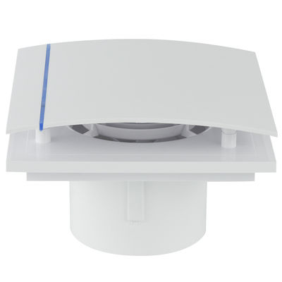 Πλαστικό 4 ίντσες 100mm μπάνιο LED φως τοίχος τοποθετημένο εξαεριστικό ανεμιστήρα εξαγωγής αέρα ανεμιστήρα