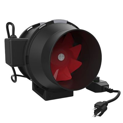 162-252 Ποσότητα αέρα 6 ίντσες 440 cfm Inline Axial Flow Fan για εξαερισμό τέντας ανάπτυξης