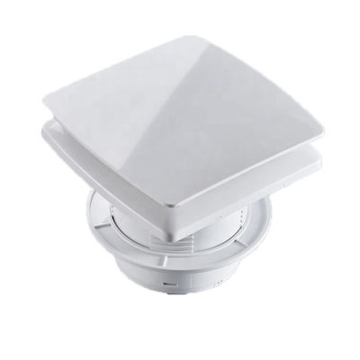 Πλαστικό τετράγωνο Grill Mix Flow Duct ανεμιστήρα 6 8 ιντσών Προσαρμοσμένο λογότυπο ανεμιστήρα εξαγωγής αέρα