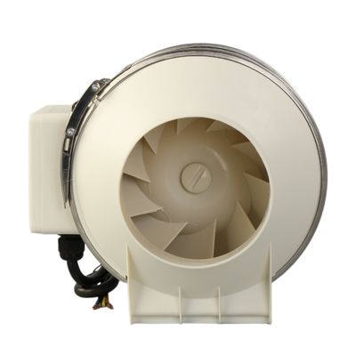 150mm 8 ιντσών Inline Duct Fan 240V πλαστικό AC εξαεριστικό ανεμιστήρα τοίχου
