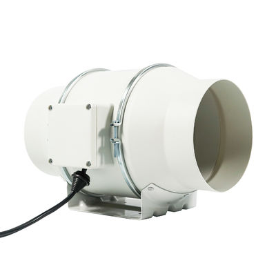 220V 4-12 ίντσες 100mm 125mm 150mm 200mm αεραγωγός εξαερισμού μικτής ροής εσωτερικός ανεμιστήρας