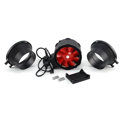DC 12V 4 ίντσες 100mm Αξιακό ανεμιστήρα ροής ισχυρό ανεμιστήρα εξαγωγής