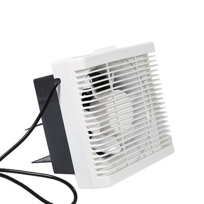 OEM/ODM 6 8 10 12 πλαστικό τετραγωνικό τοίχο τοποθετημένο παράθυρο τρύπα του μπάνιου εξαεριστικό ανεμιστήρα με λάουβερ Net εξαεριστικό ανεμιστήρα