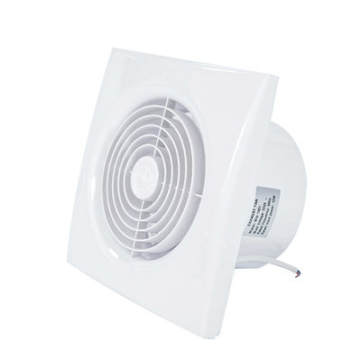 Σπίτι 220V 4 6 ίντσες Σιωπηλή υψηλή ροή αέρα LED φως τοίχος τοποθετημένο κανάλι εξαγωγέα αέρα ανεμιστήρα