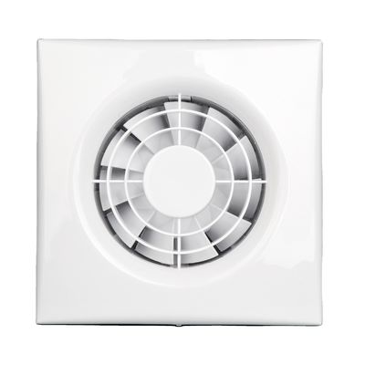 Πλαστικός εξαερισμός HVAC Μικρός ανεμιστήρας εξάτμισης με αισθητήρα υγρασίας Ελαφρός ανεμιστήρας εξαγωγής αέρα