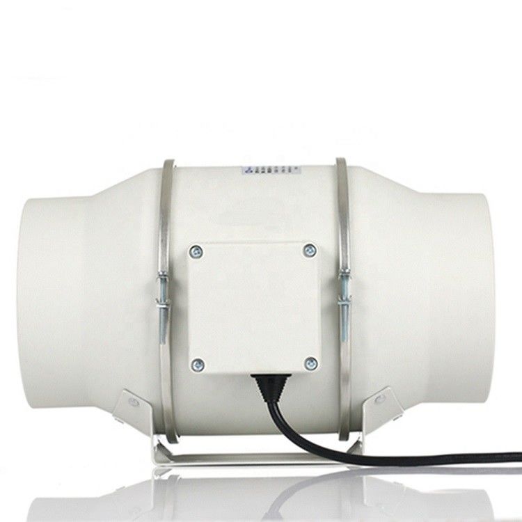 Προσαρμοσμένη υποστήριξη OEM 23-65 SAA Silent 315mm Hydroponic White Mixed Flow Wall Mounted Fan