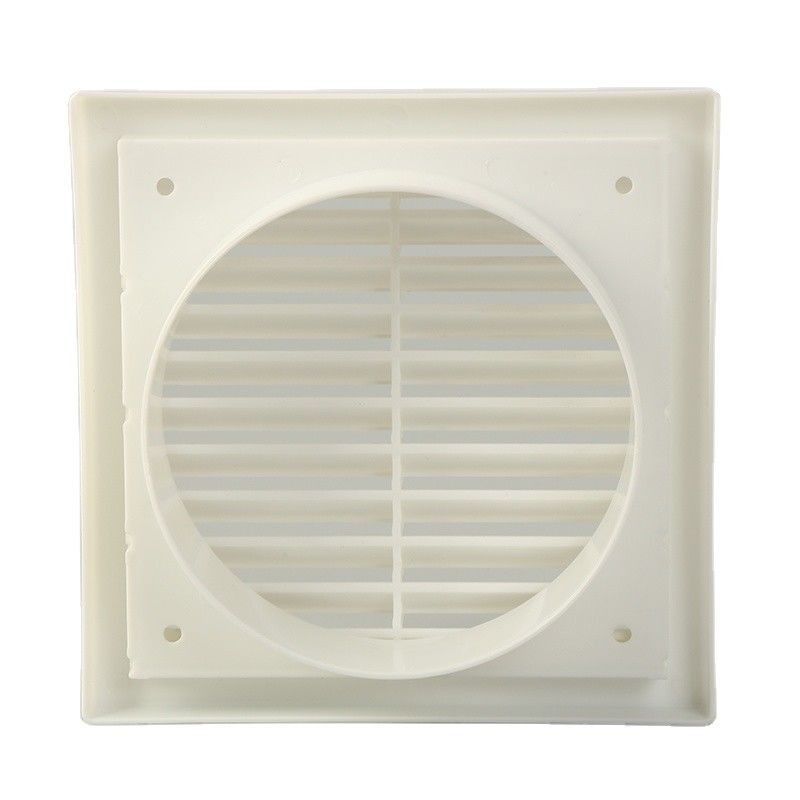 Στρογγυλό πλέγμα αέρα για σύστημα HVAC Λευκός διαχέτης οροφής από αλουμίνιο για κλιματισμό