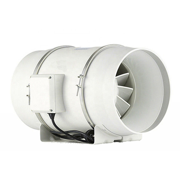 OEM Υποστηρίζεται 110V/220V EC Motor Silent 4 &quot;Inch Inline Duct Fan με ρυθμιστή ταχύτητας