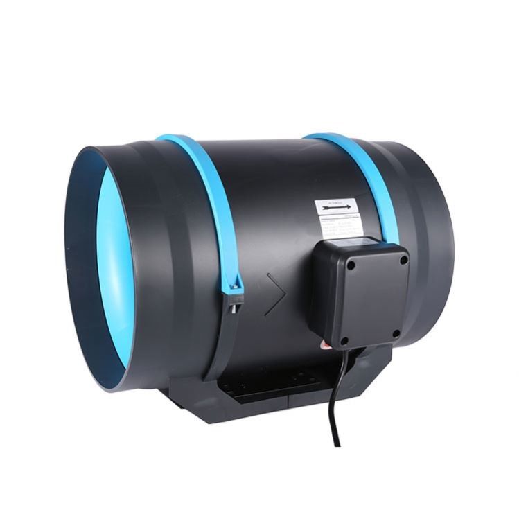 Ελέγχος θερμοκρασίας και υγρασίας AC 6&quot; Inline Duct Fan για θερμοκήπια 3 χρόνια Μηχανική διάρκεια ζωής
