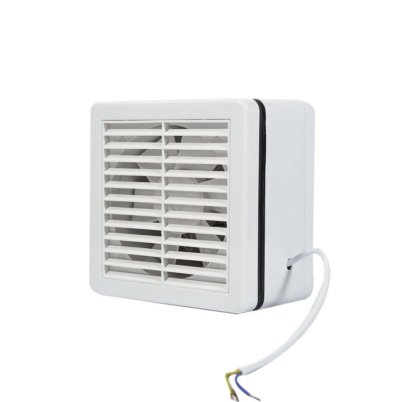 6 8 ιντσών Δωμάτιο μπάνιου Τείχος Mounted Shutter Air Extractor ανεμιστήρα με OEM / ODM σχεδιασμό