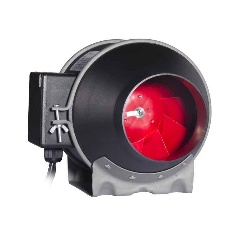 Wifi Smart 4 ίντσες 100~240V Χαμηλός θόρυβος Καπνός Inline Duct Fan Ρυθμιστής υγρασίας